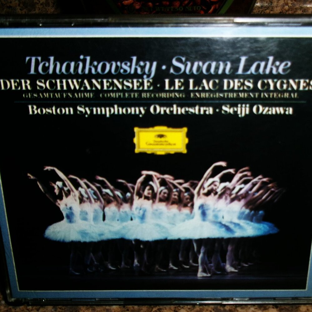 peter tschaikowsky swan lake bso ozawa german classical 2 cd set - ballet pop